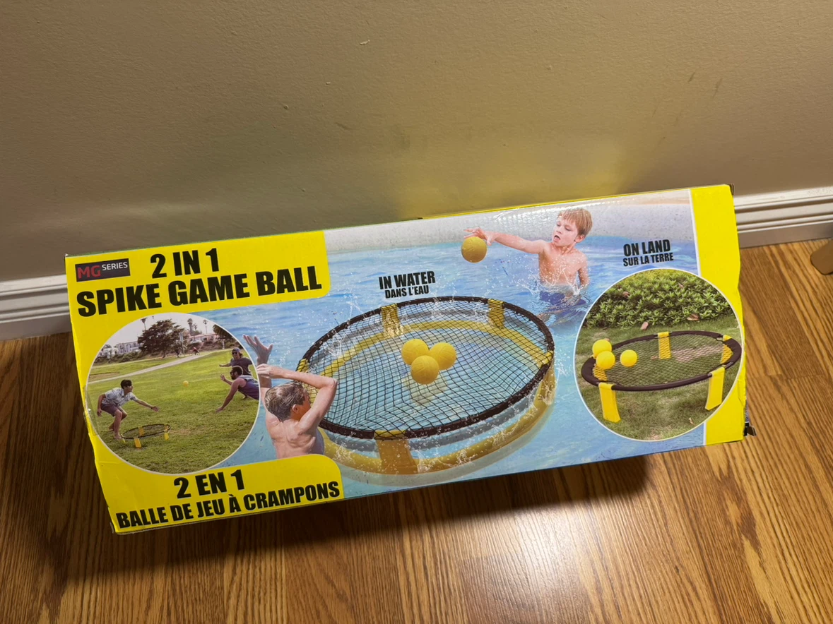 New!! 2 in 1 Spike Game Ball