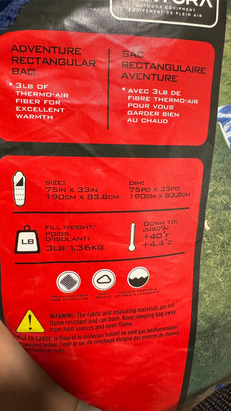 Ventura Adventure Rectangular Sleeping Bag - photo 3