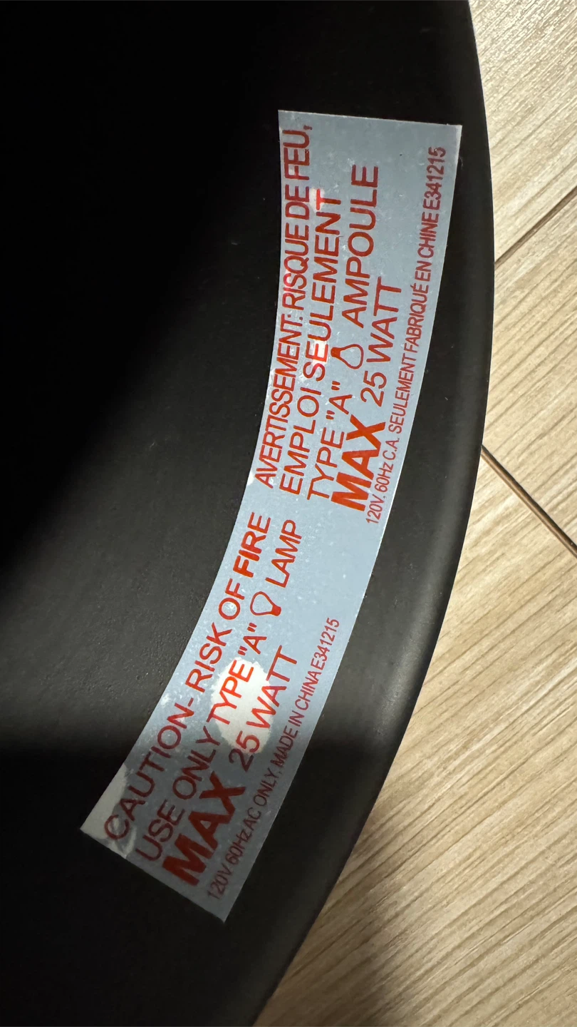 Black Desk Lamp with USB Charging Port - photo 2