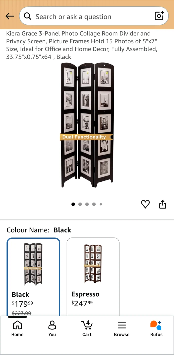 Photo Album and Room Divider Privacy Screen - photo 5