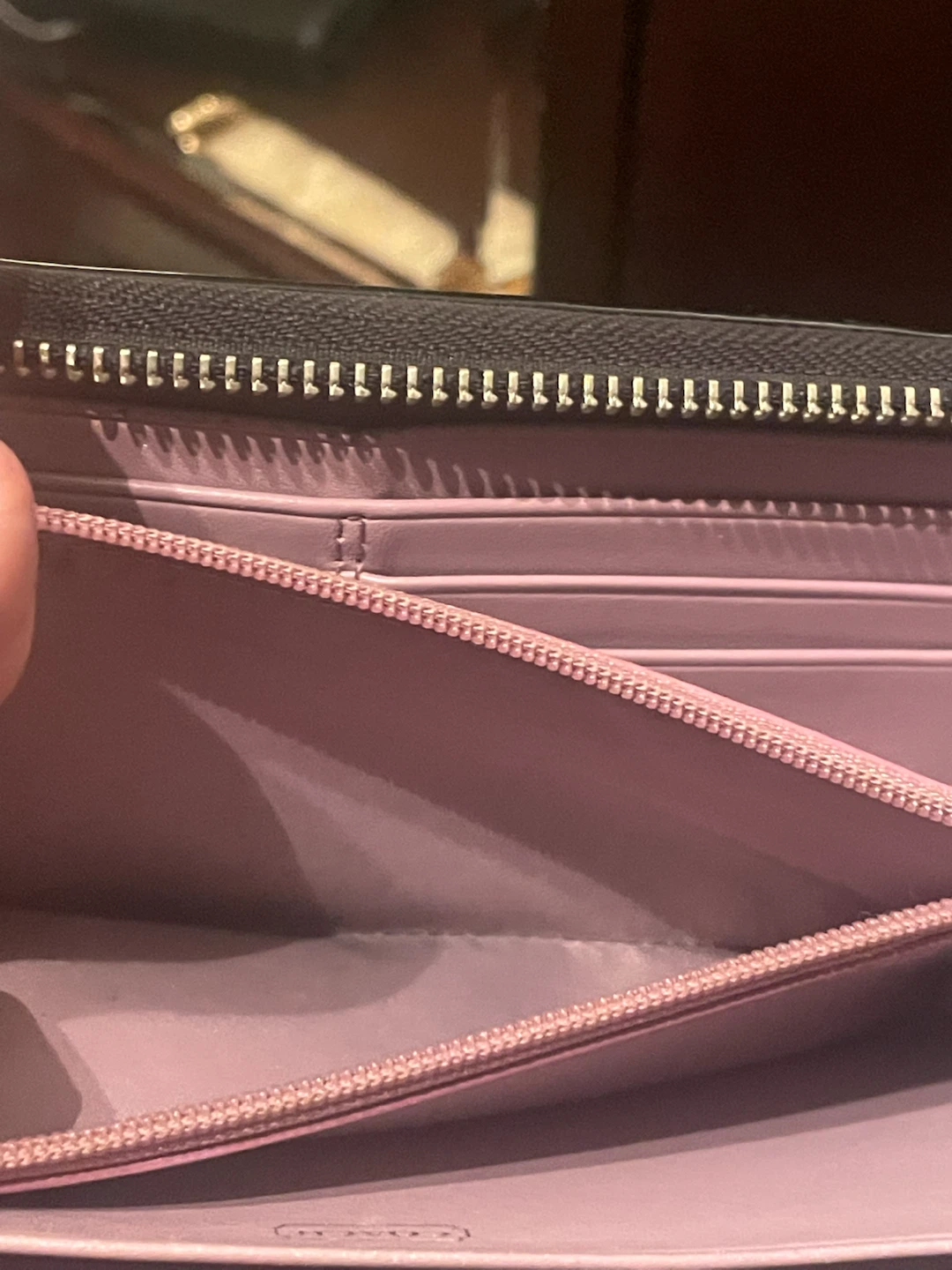 NWOT Coach Zip Around Wallet - photo 4