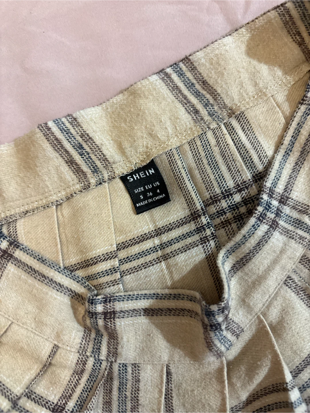 Plaid Pleated Skirt - photo 2