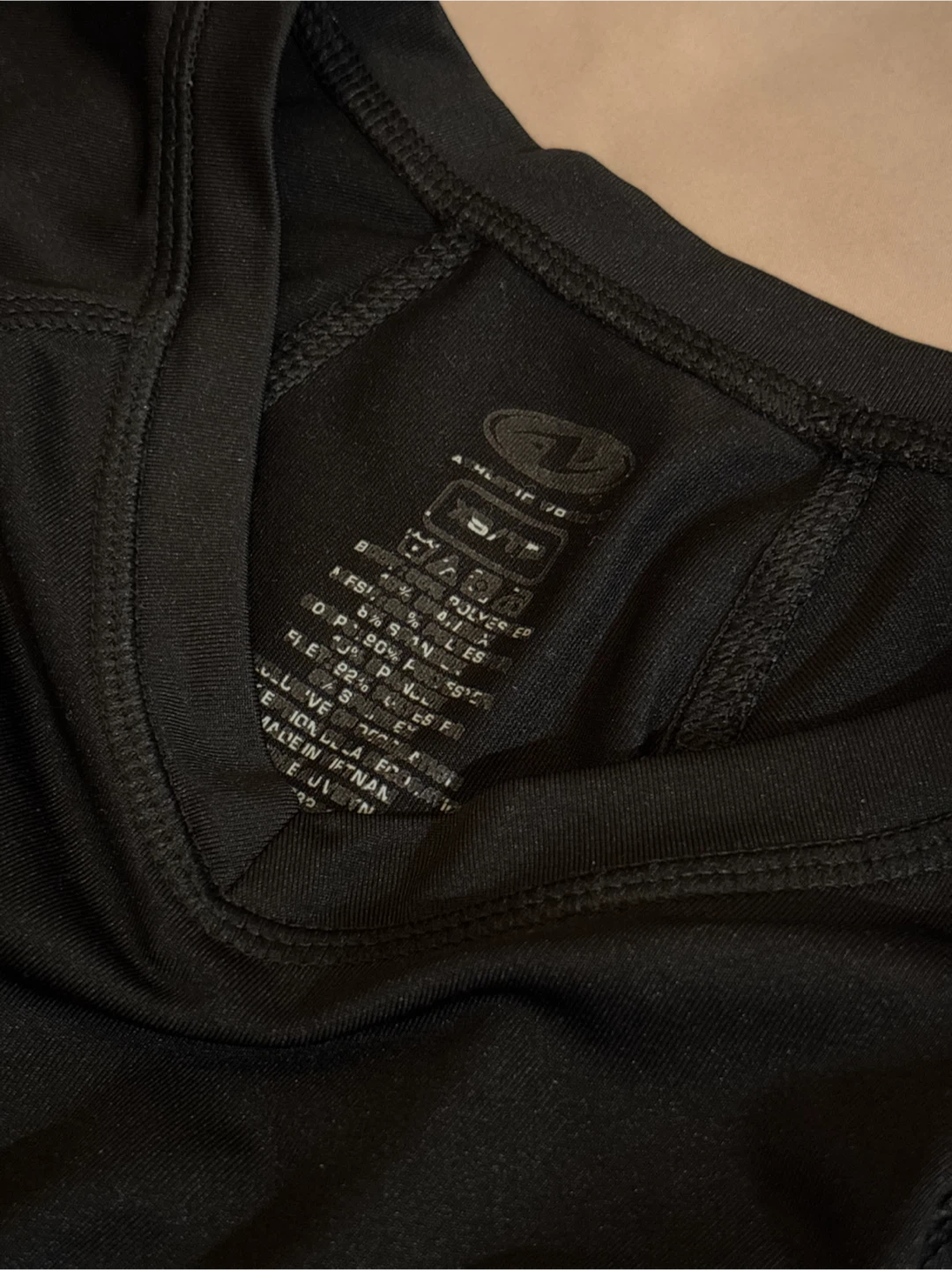 Athletic Works Black V-Neck T-Shirt - photo 2