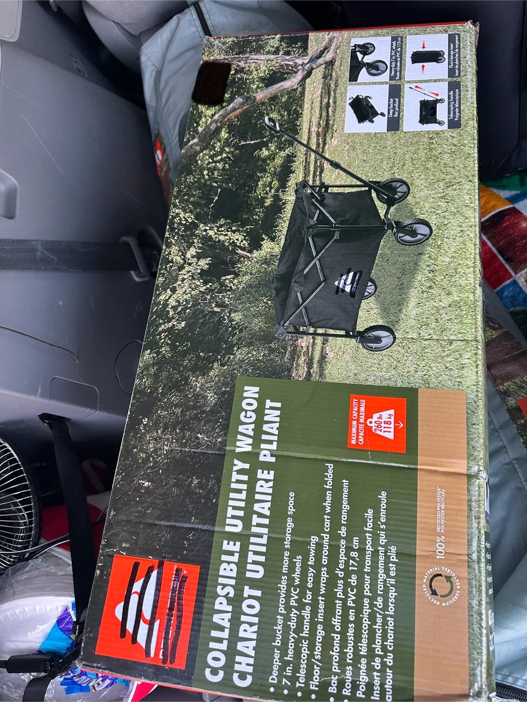 Brandnew utility wagon,electric pump,zero water filter