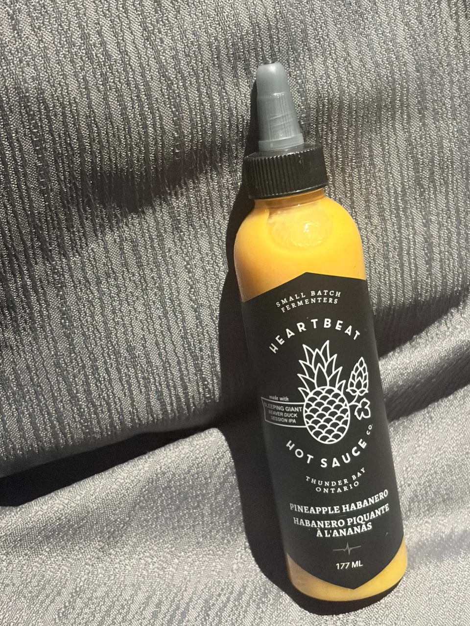 Heartbeat Hot Sauce Pineapple Habanero 177 ML