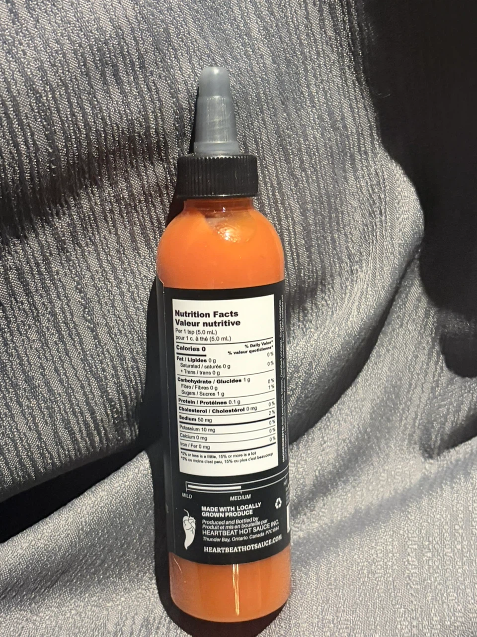 Heartbeat Hot Sauce Red Habanero 177 ML - photo 2