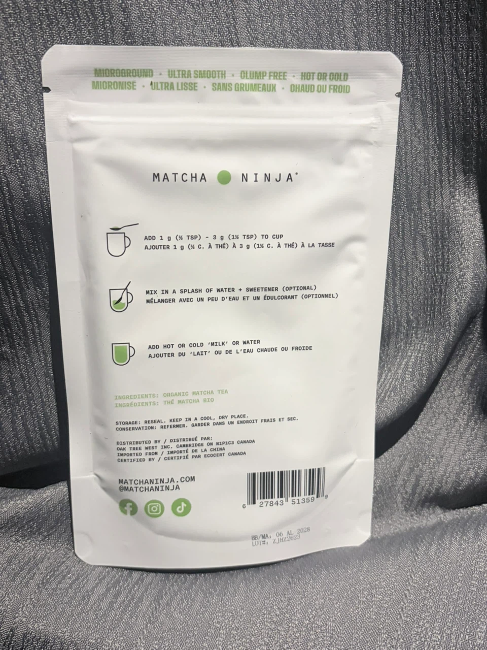 Matcha Ninja Ceremonial Grade Matcha 70g - photo 2