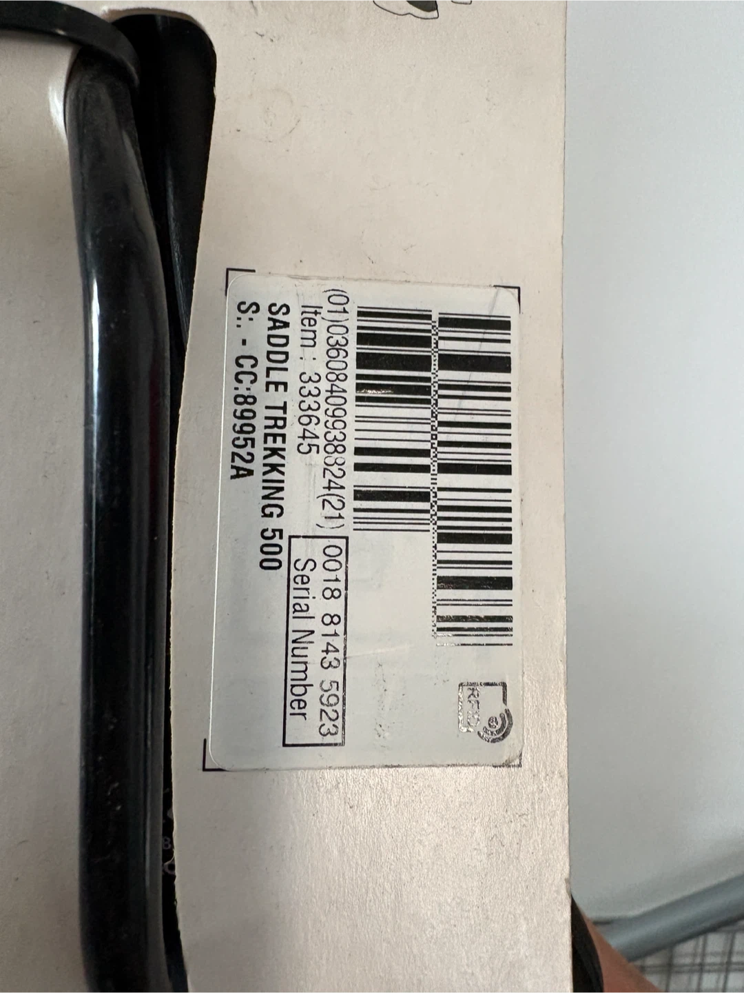 B'Twin Trekking 500 Bicycle Saddle - photo 3