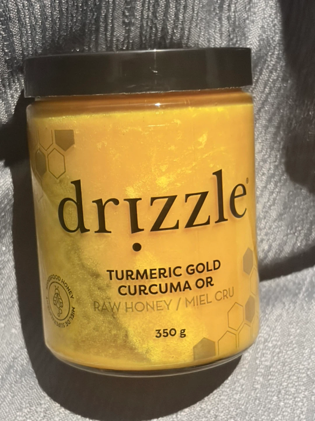 Drizzle Turmeric Gold Curcuma OR Raw Honey