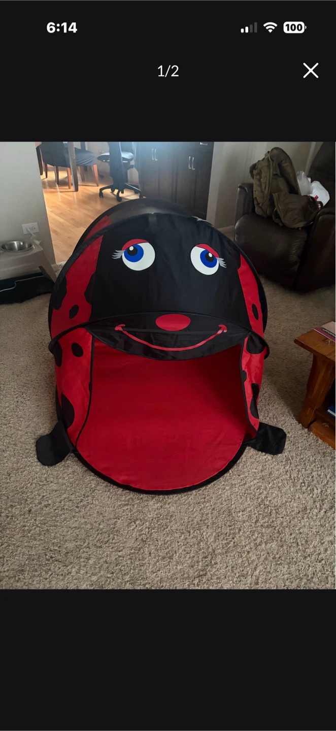 Ladybug Play Tent