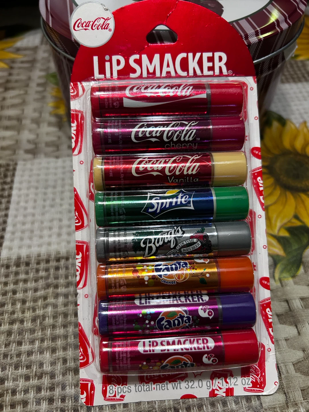 Lip Smacker Coca-Cola Flavored Lip Balm Set