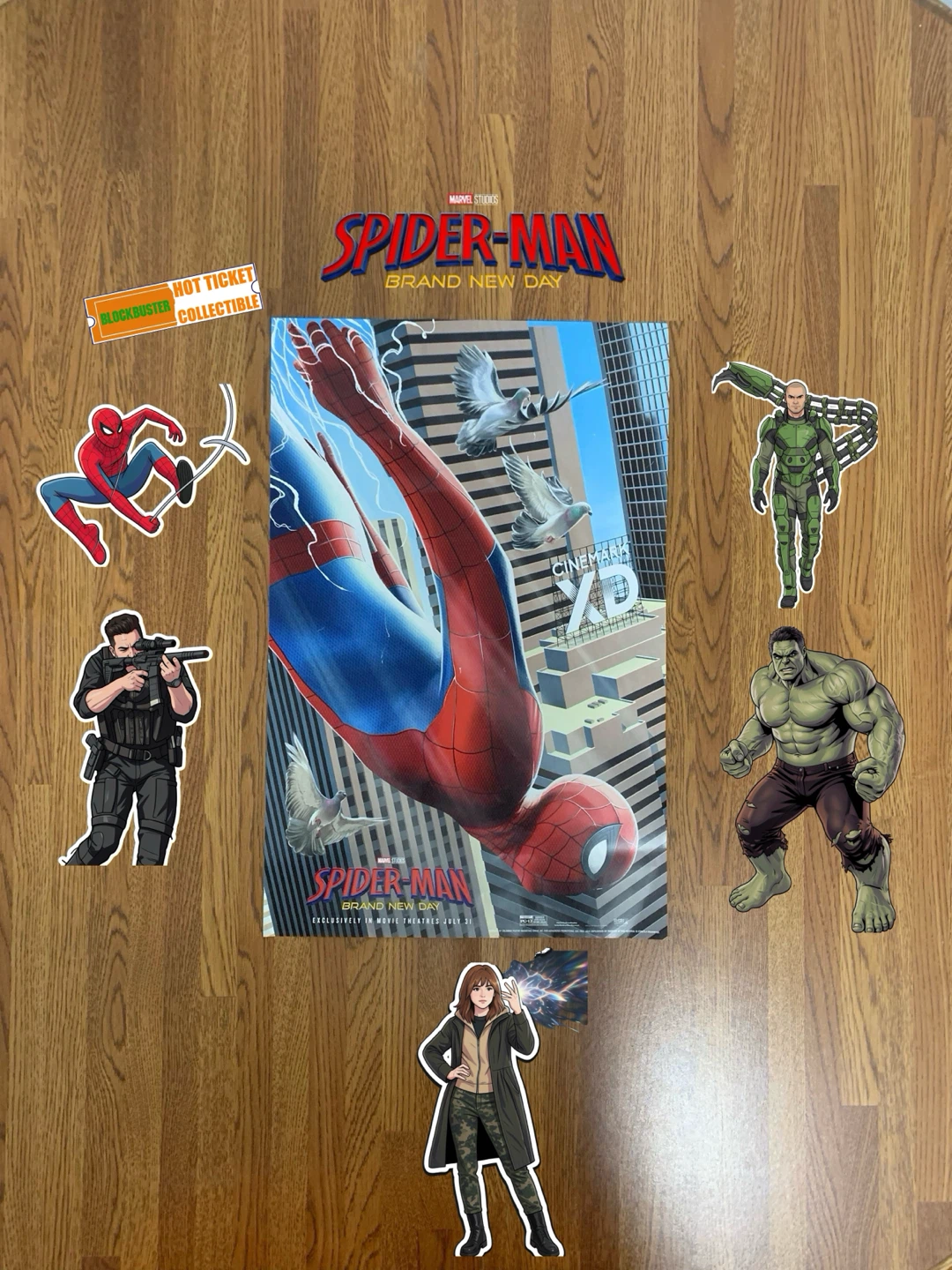 Spider-Man: Brand New Day (Cinemark Exclusive) XD Mini Poster