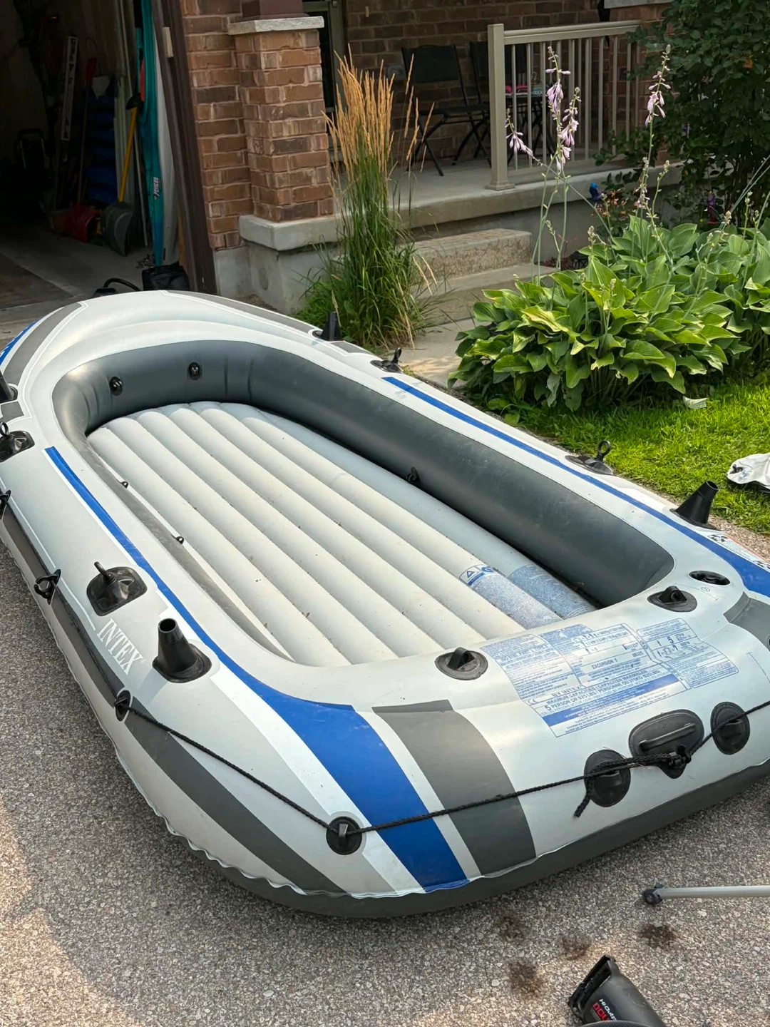 Excursion 5 person inflatable boat