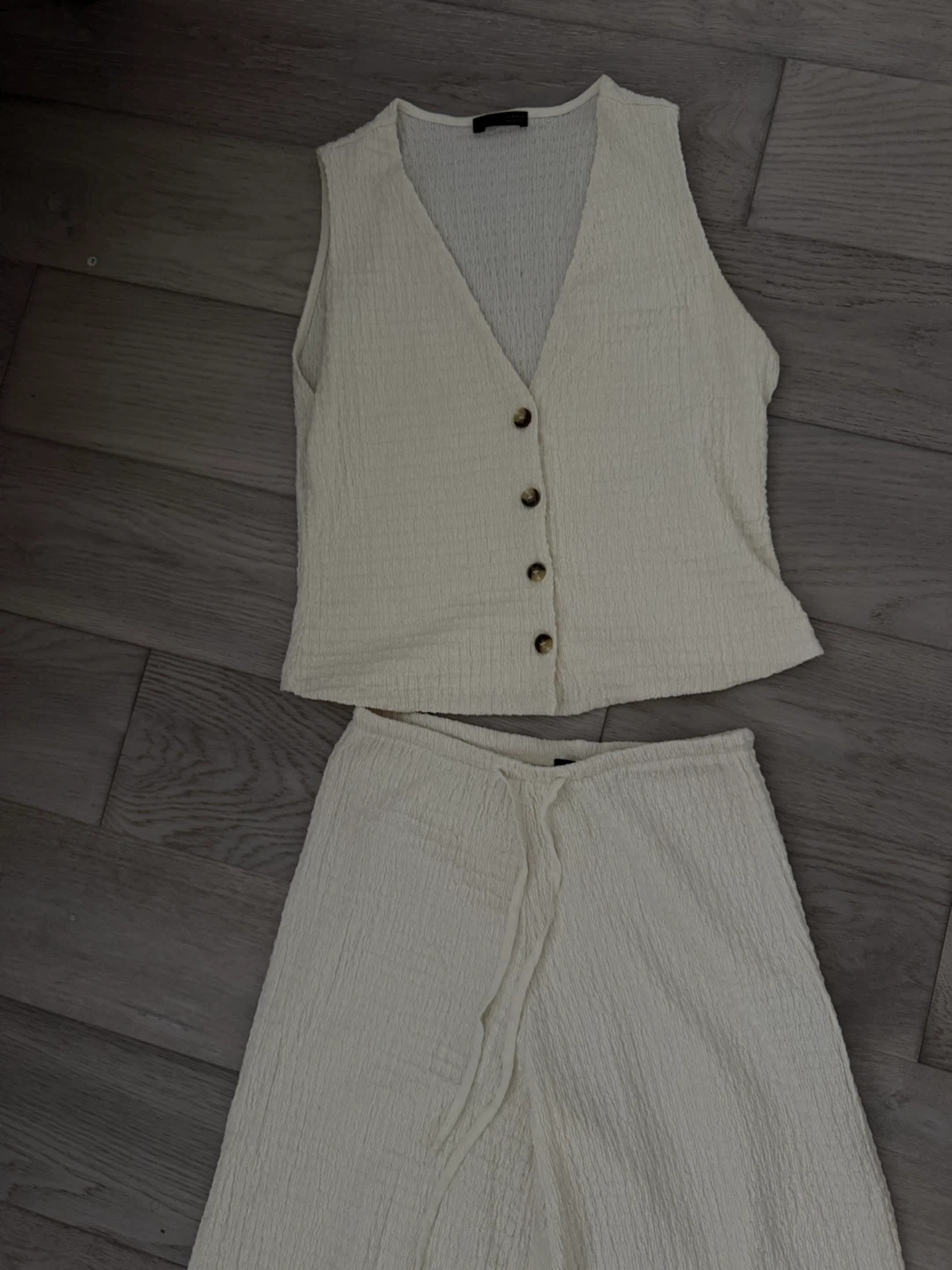 2 pc vest and pants set