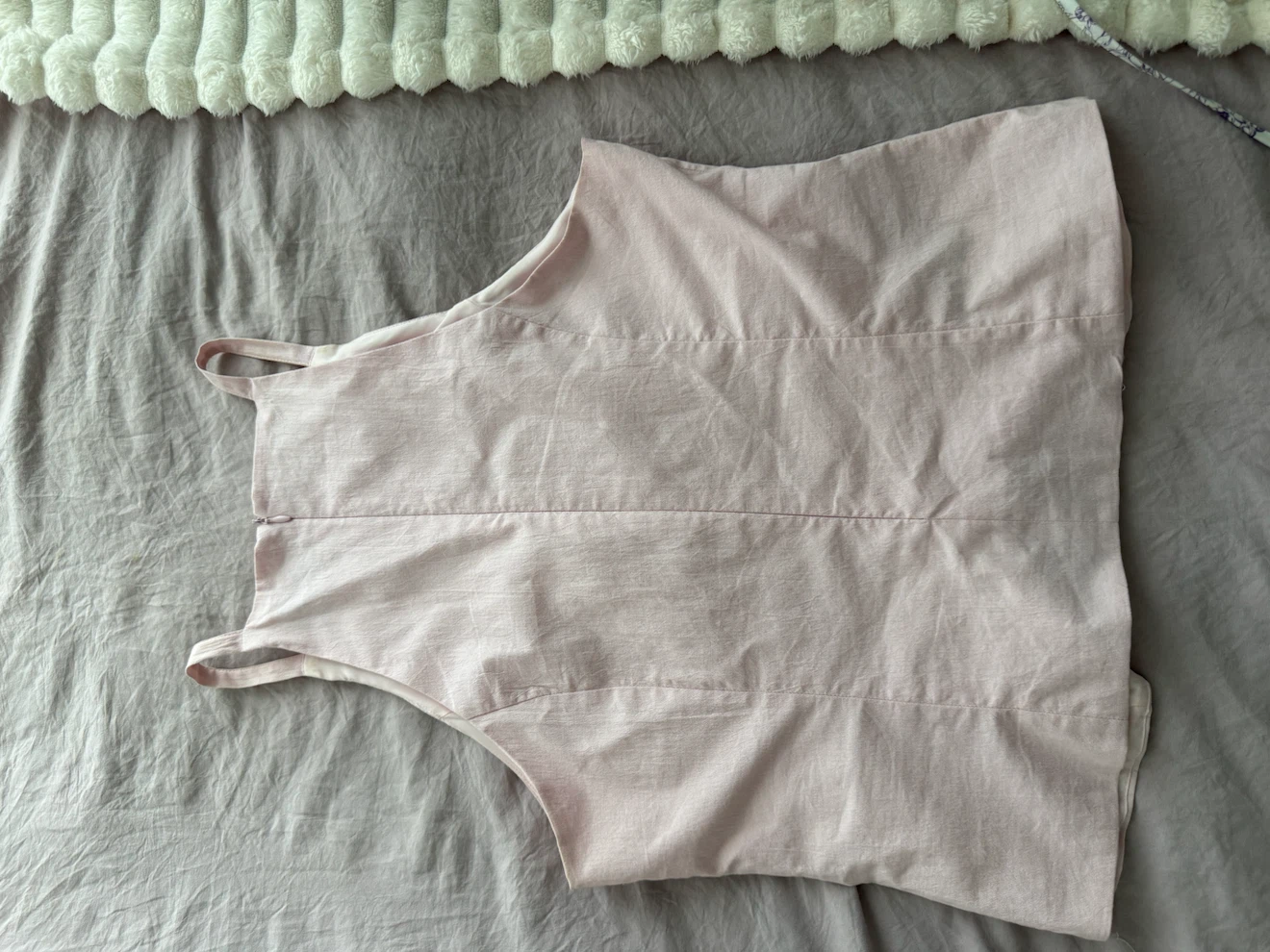 Light Pink Linen Blend Top - photo 4