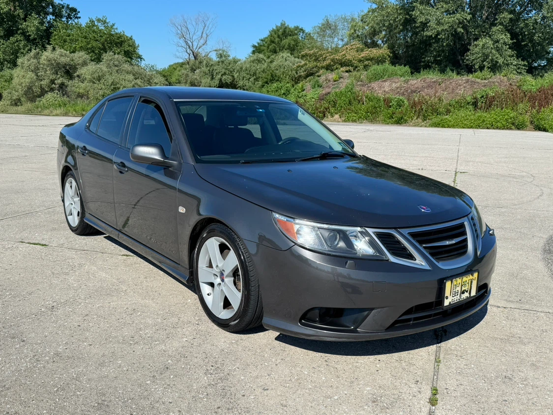 Gray 2011 Saab 9-3 Turbo Sedan