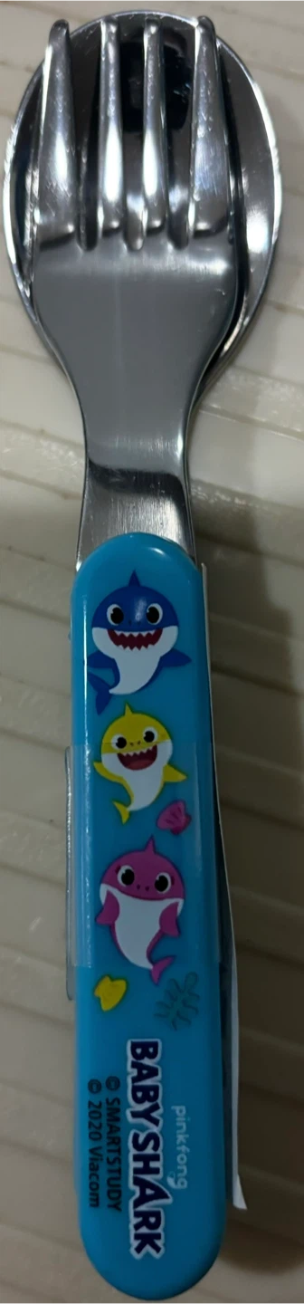 Baby Shark Stainless Steel Utensil Set