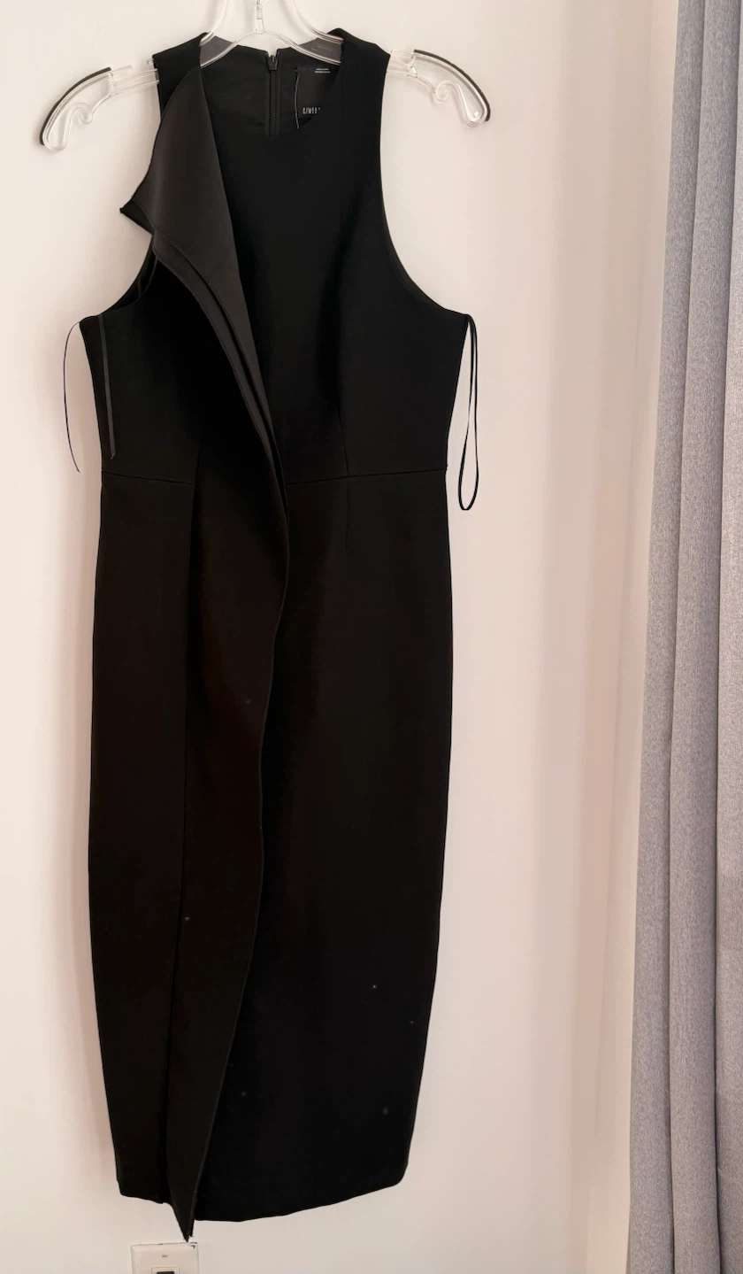 C/MEO COLLECTIVE Black Sleeveless Dress Size M