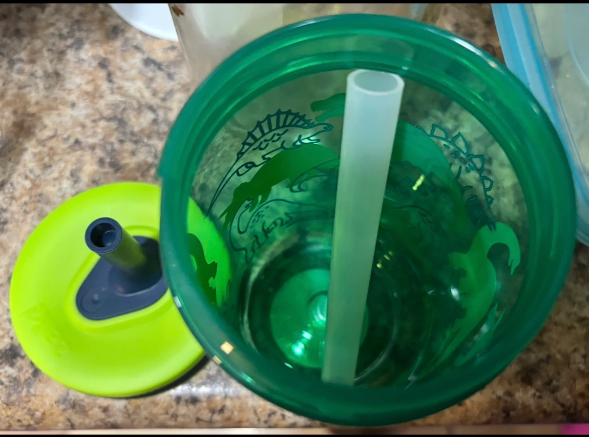Zak Designs Dinosaur Sippy Cup with Straw - photo 3