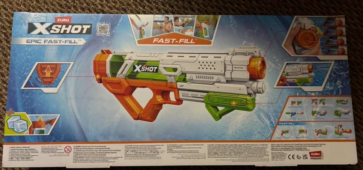X-Shot Epic Fast-Fill Water Blaster - photo 2