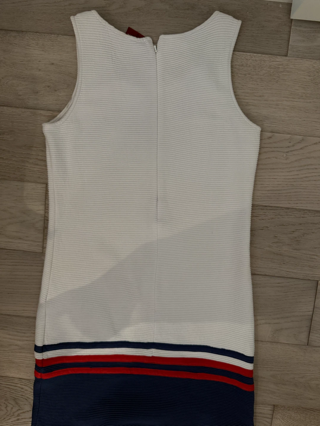 U.S. Polo Assn. White Striped Dress - Medium - photo 3