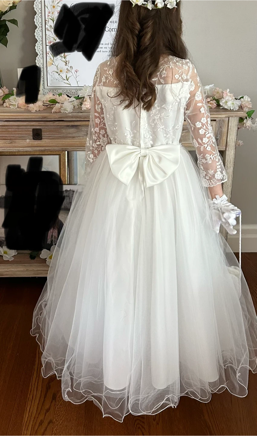 Flower girl / first communion dress - photo 3