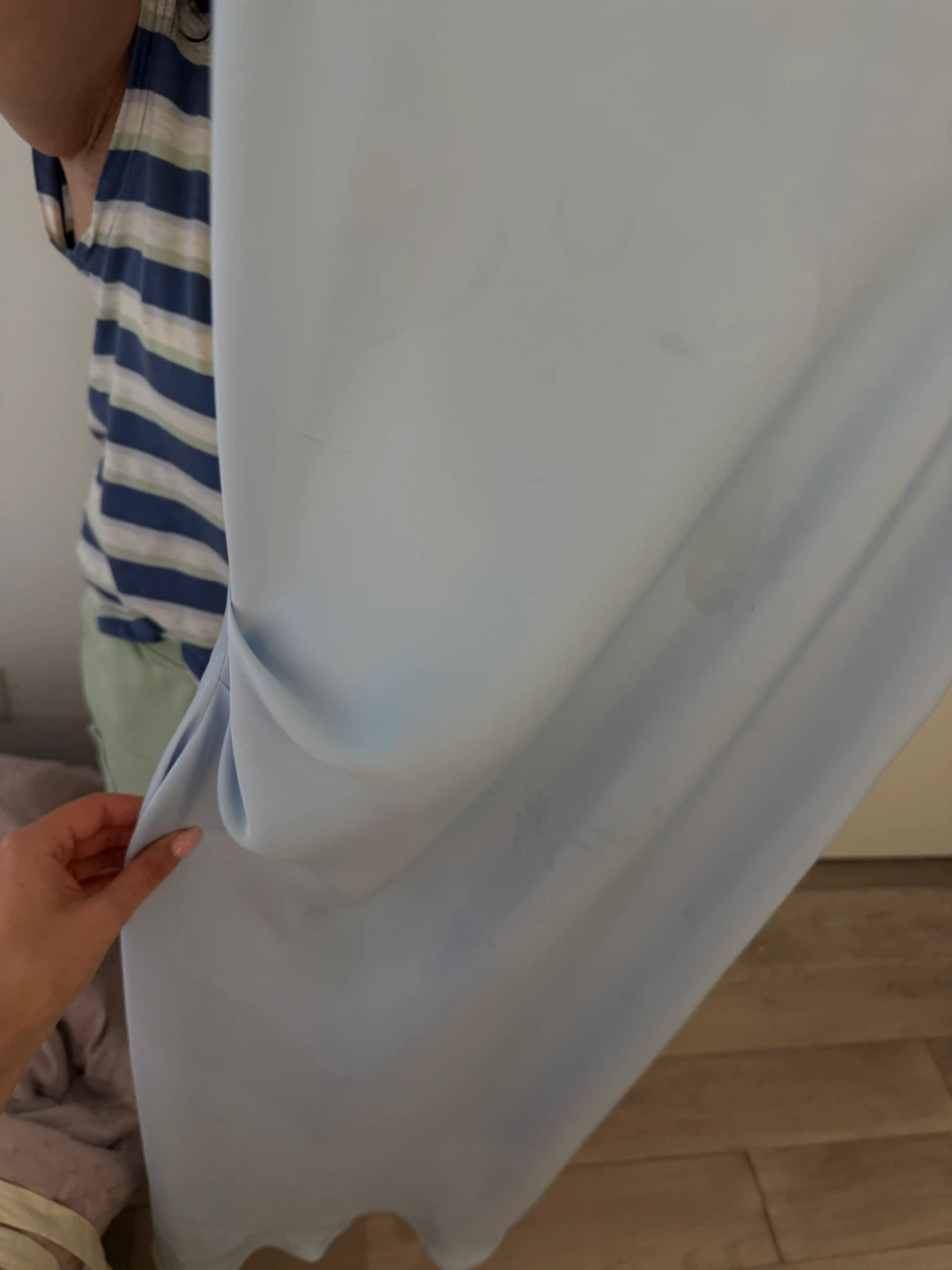 Babaton Blue Slip Dress - photo 5