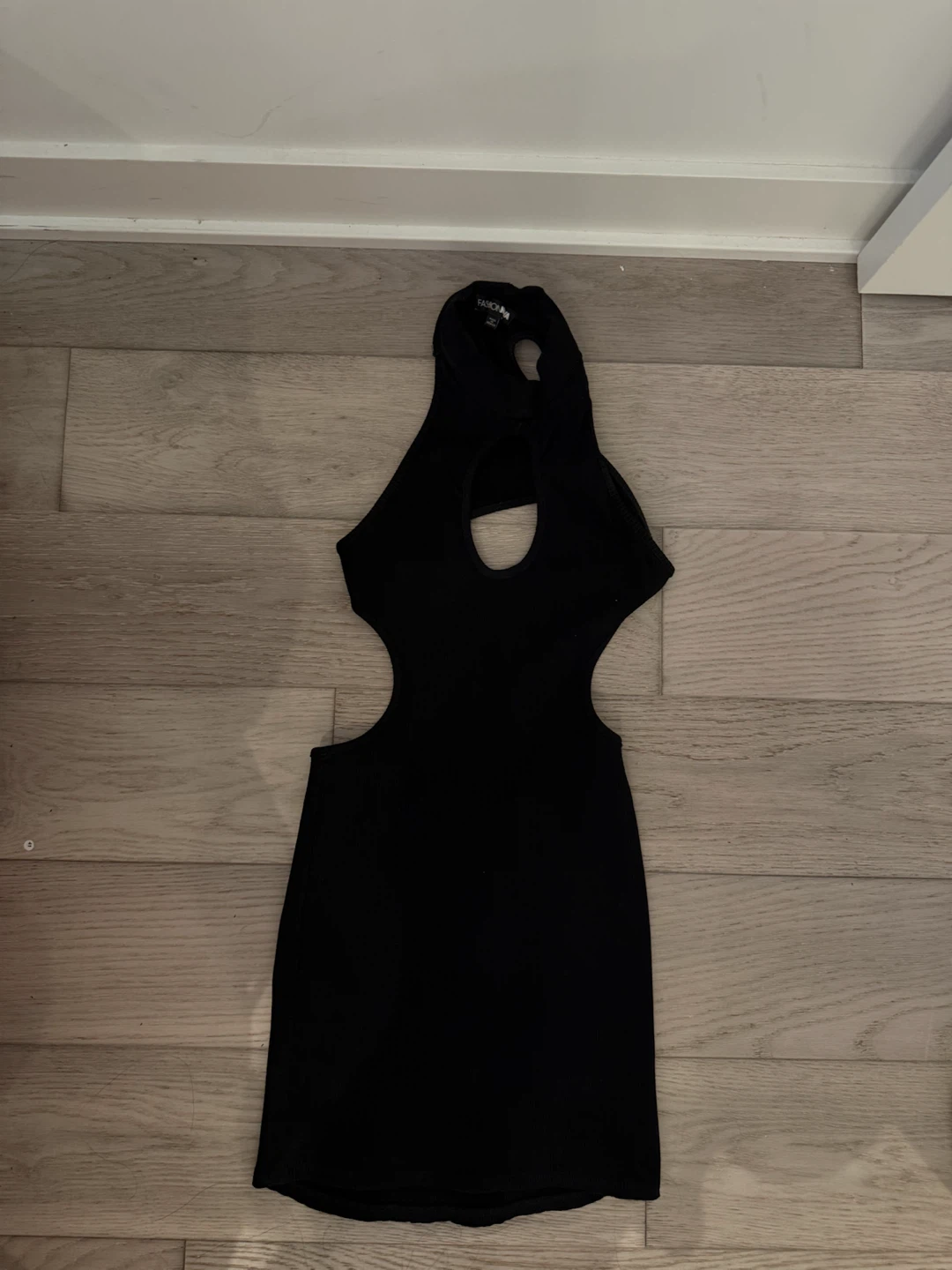 Fashion Nova Black Cutout Dress