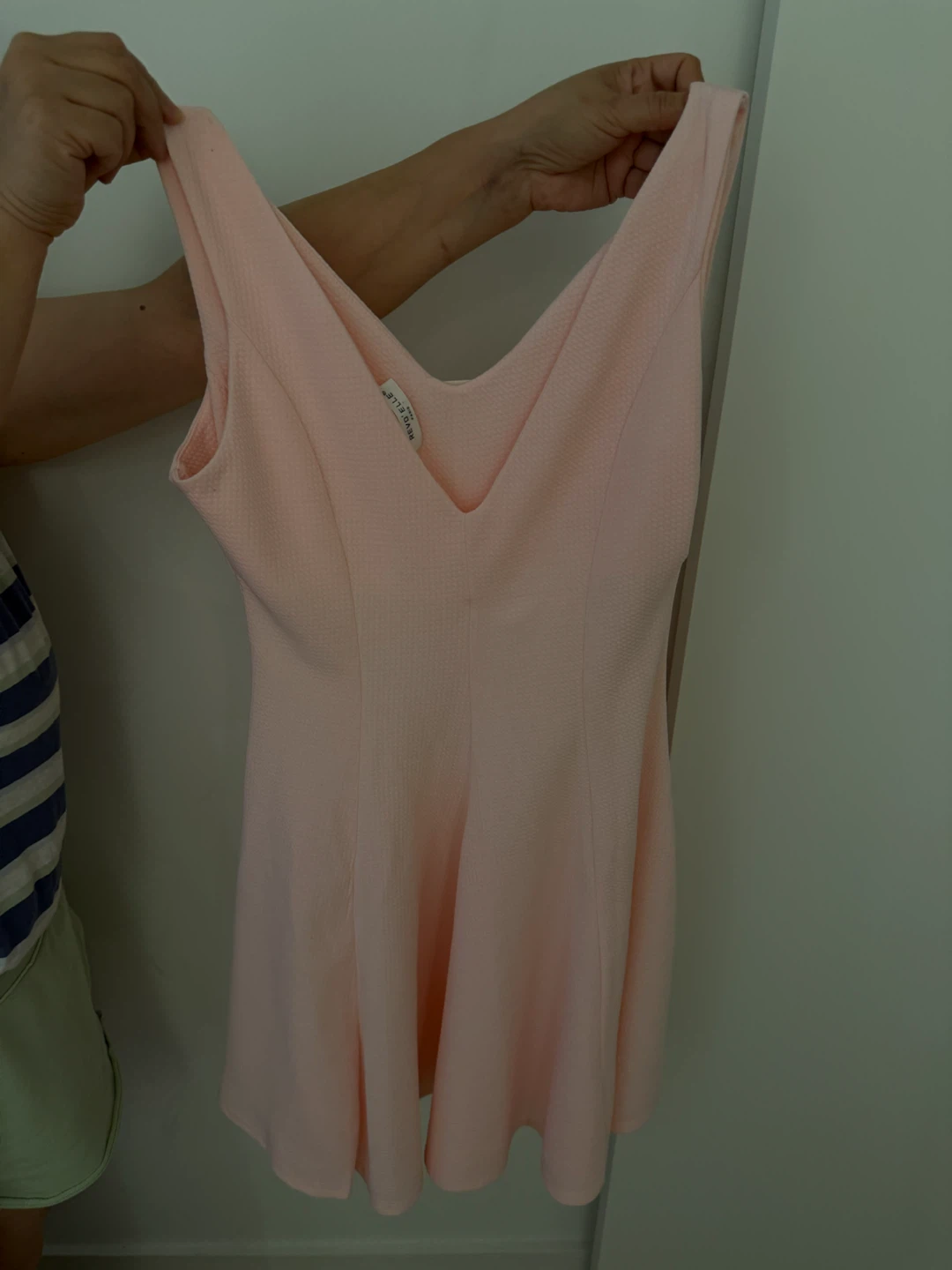 Revedelle Pink Sleeveless Dress
