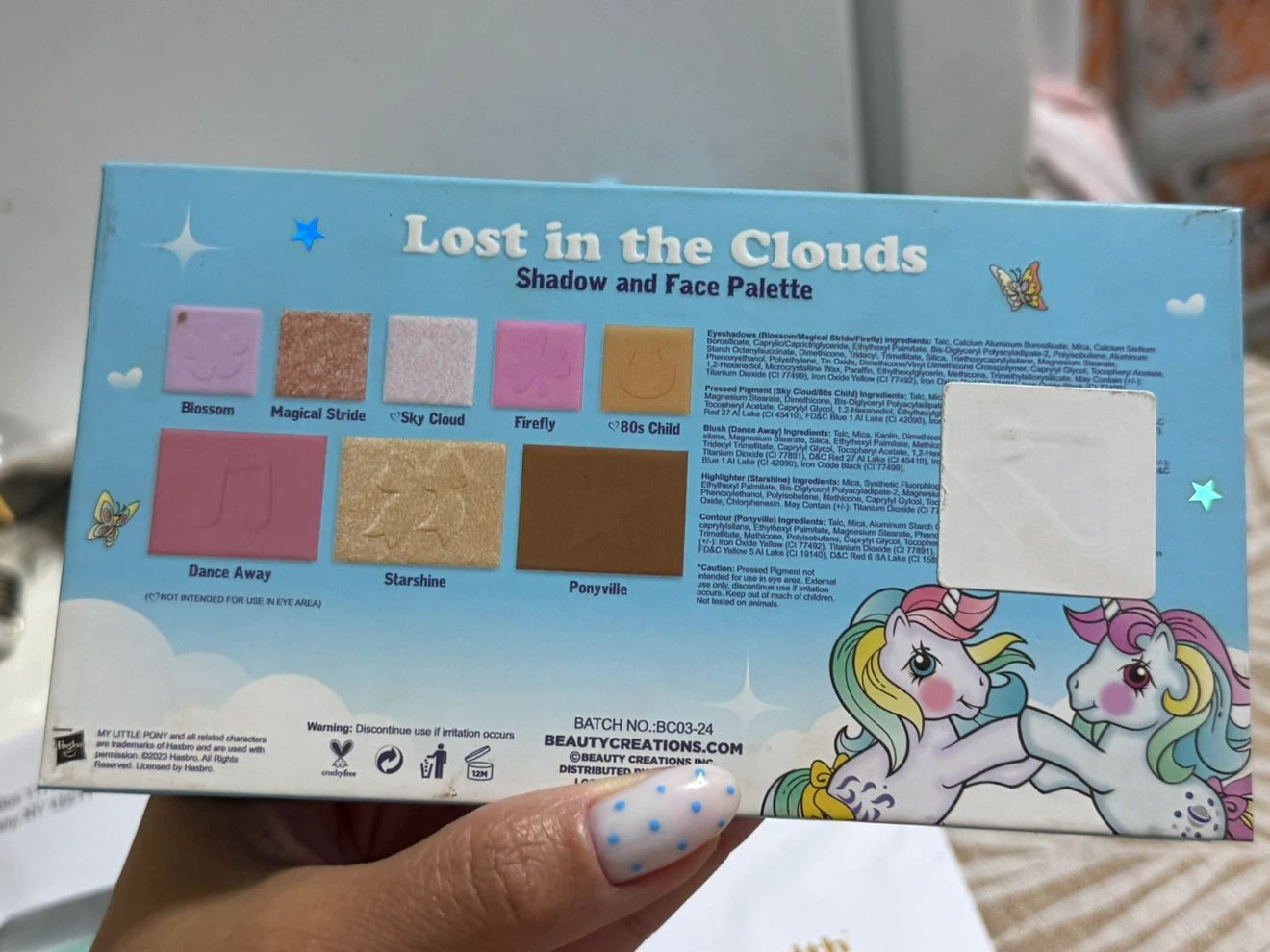 My Little Pony Lost in the Clouds Shadow and Face Palette - photo 5