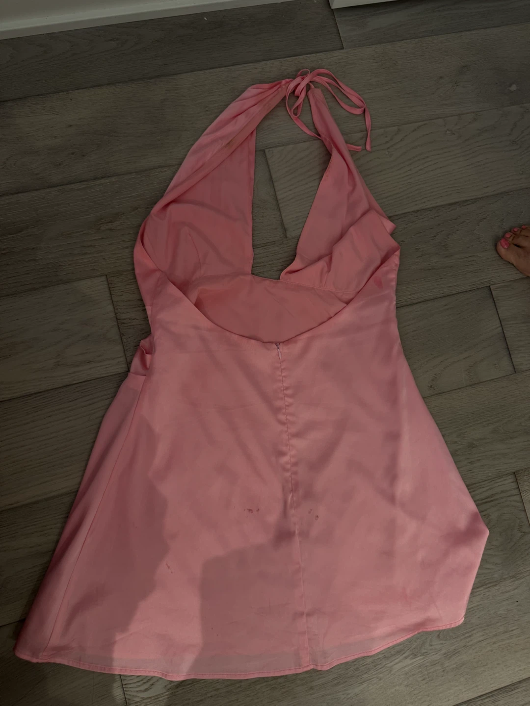 Pepper Mayo Pink silk dress - photo 3