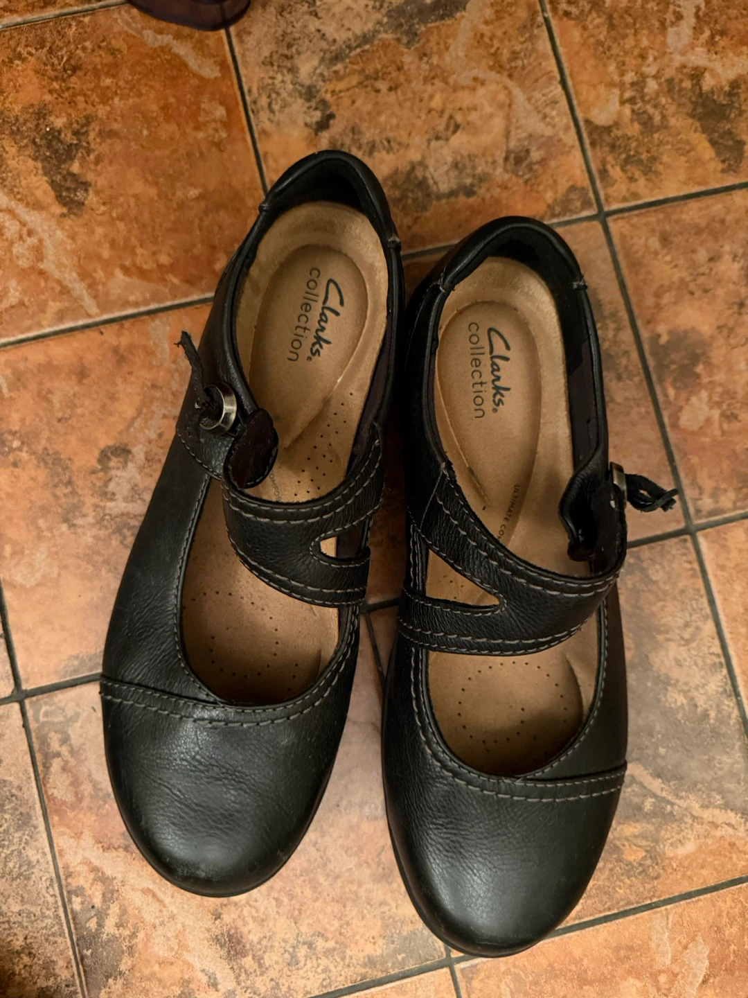 Bunch of shoes:Black Clarks Collection Shoes - photo 2