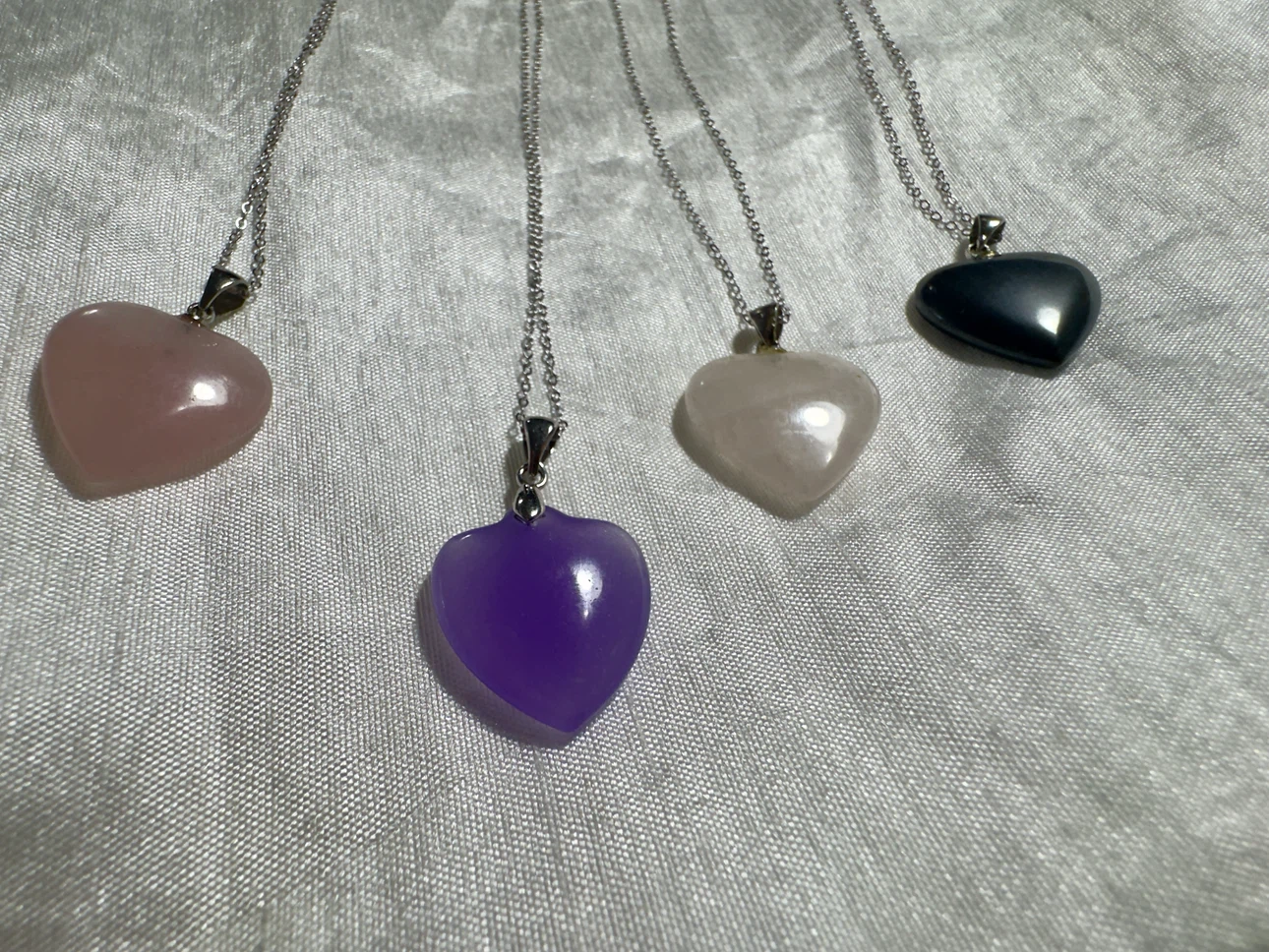Natural amethyst pendant - photo 4