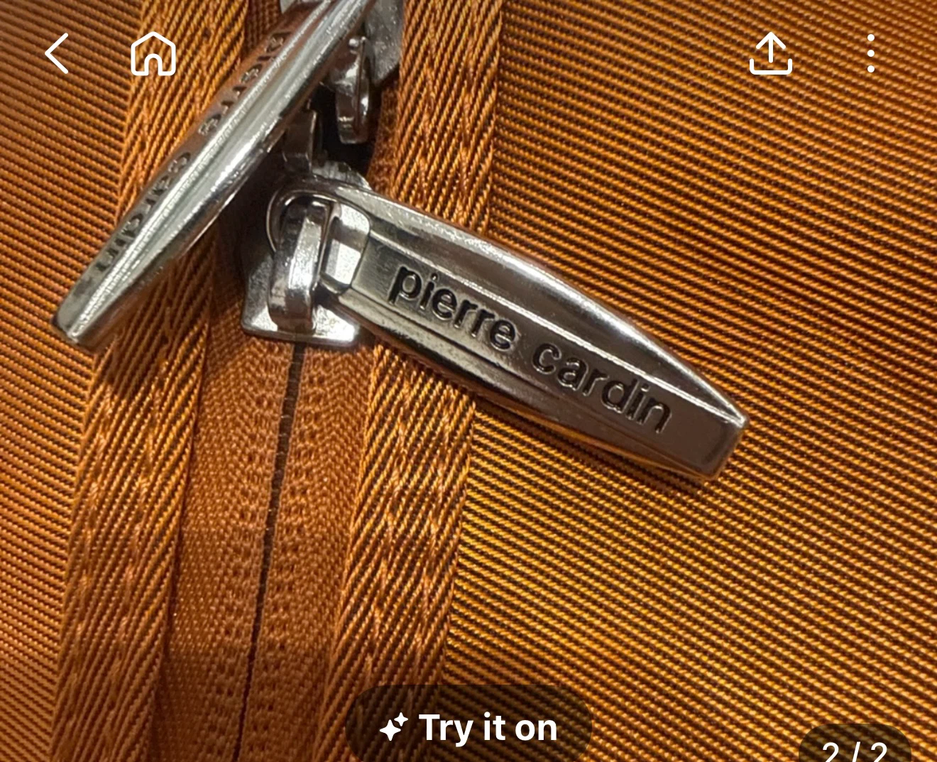 Pierre Cardin Orange Duffle Bag - photo 2