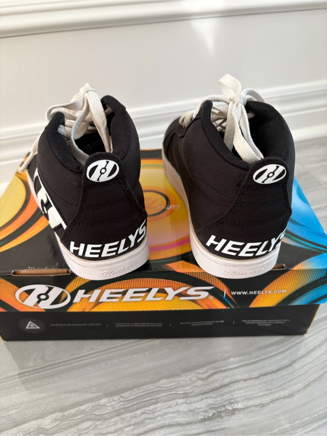 Heelys Black Mid-Top Shoes - photo 2
