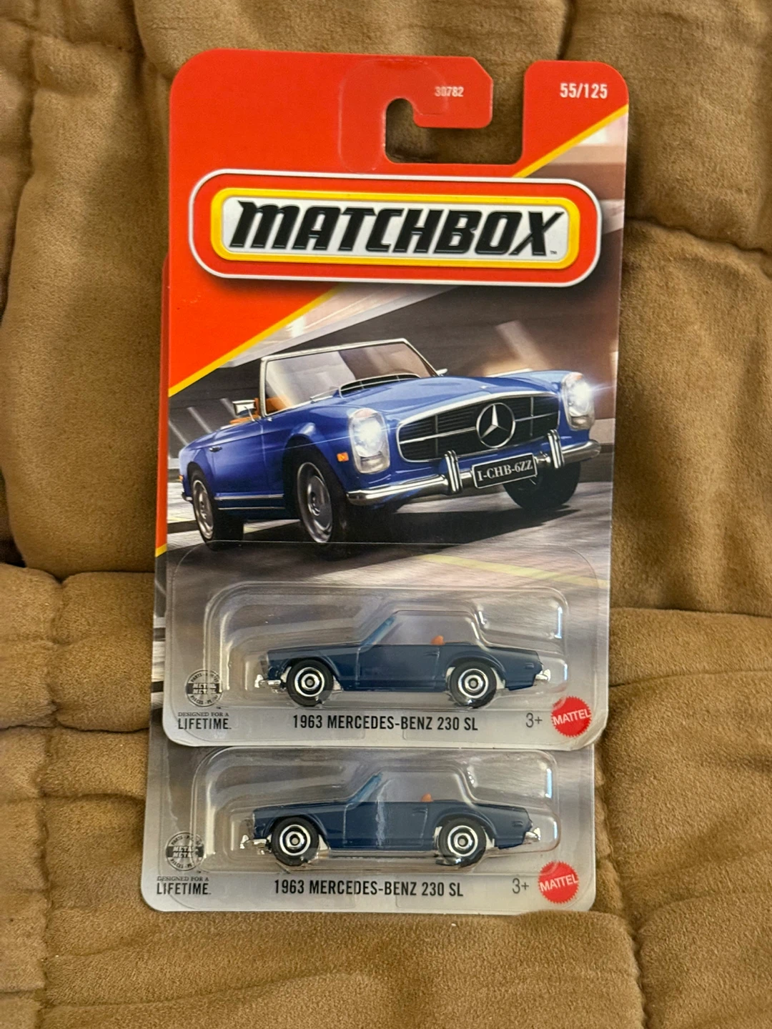 Matchbox 1963 Mercedes-Benz 230 SL lot of 2