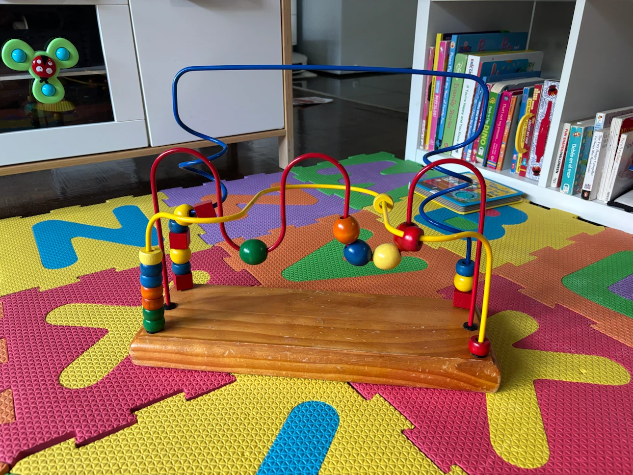 Montessori Style Wooden Bead Maze Toy