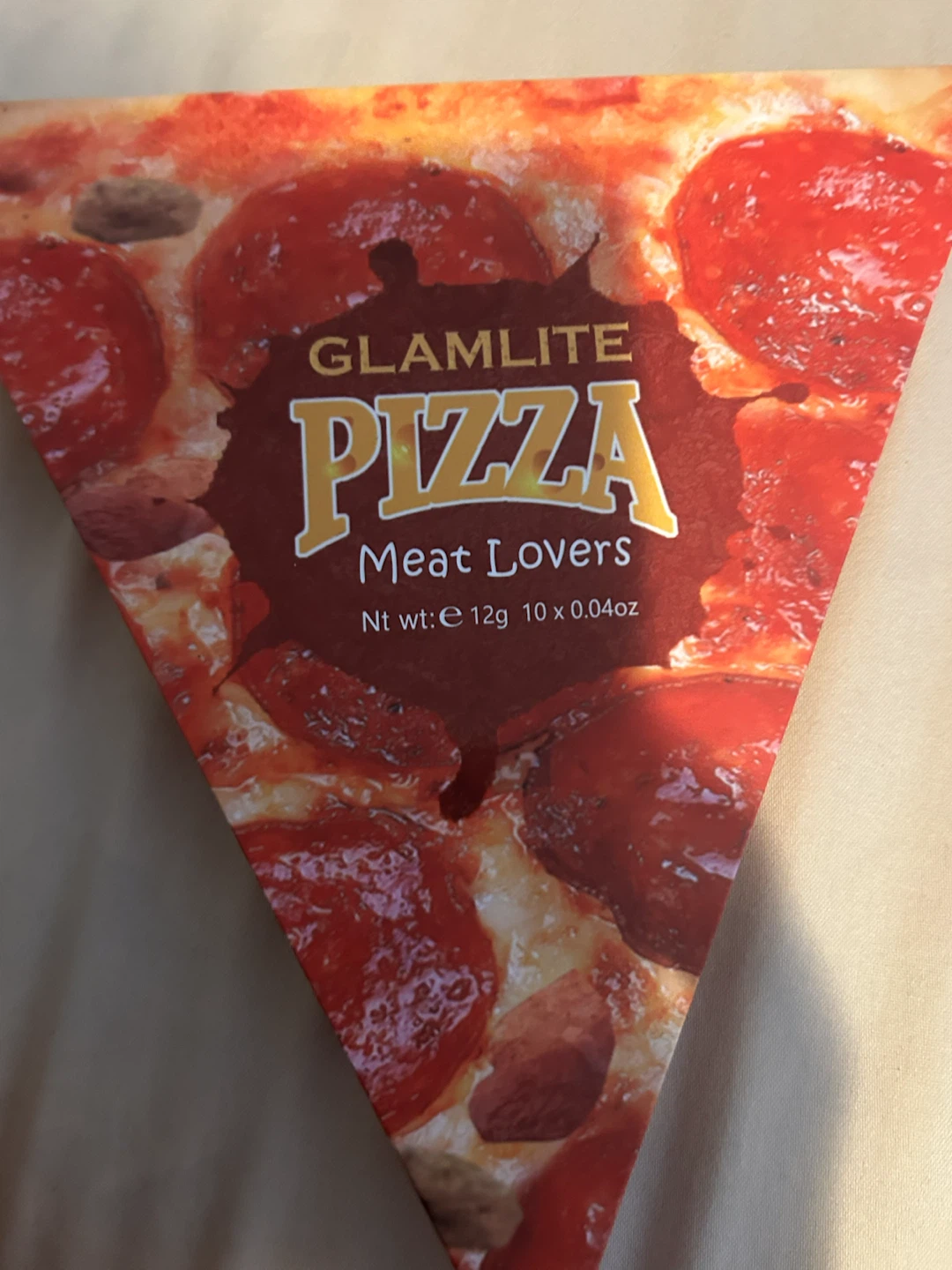 Glamlite Pizza Meat Lovers Eyeshadow Palette