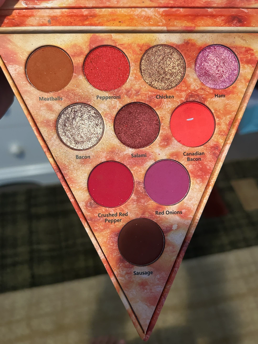 Glamlite Pizza Meat Lovers Eyeshadow Palette - photo 2
