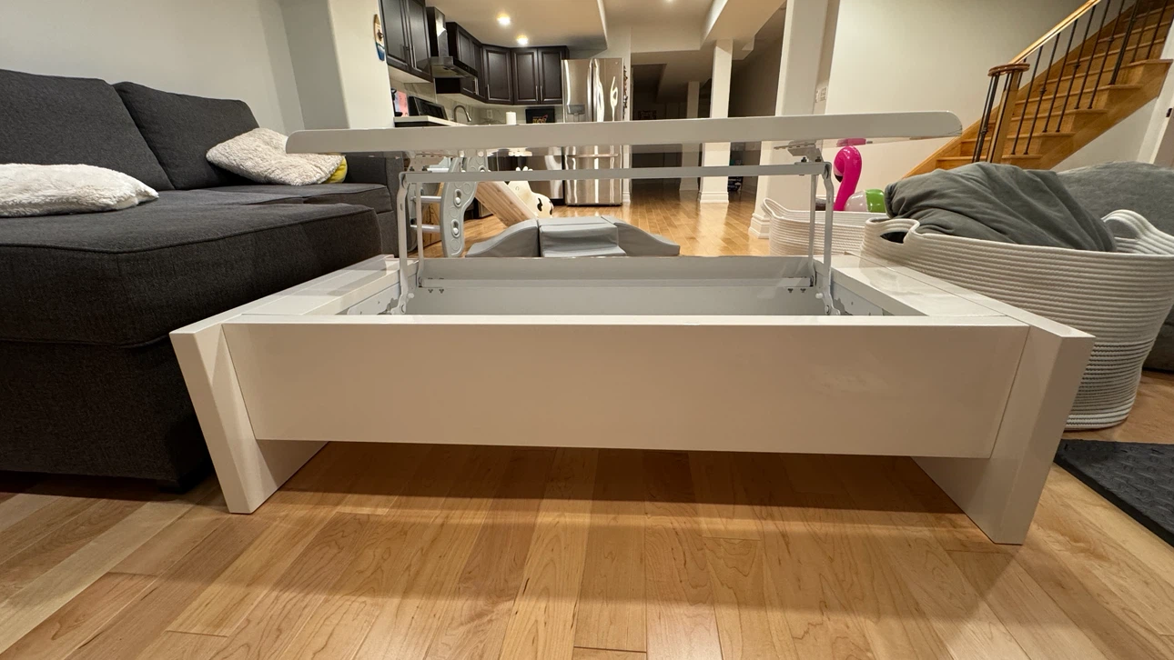 Structube White Lift-Top Coffee Table - photo 4
