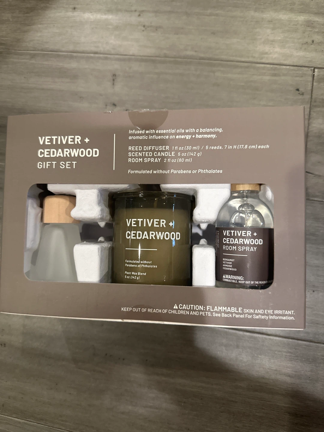 Vetiver + Cedarwood Gift Set