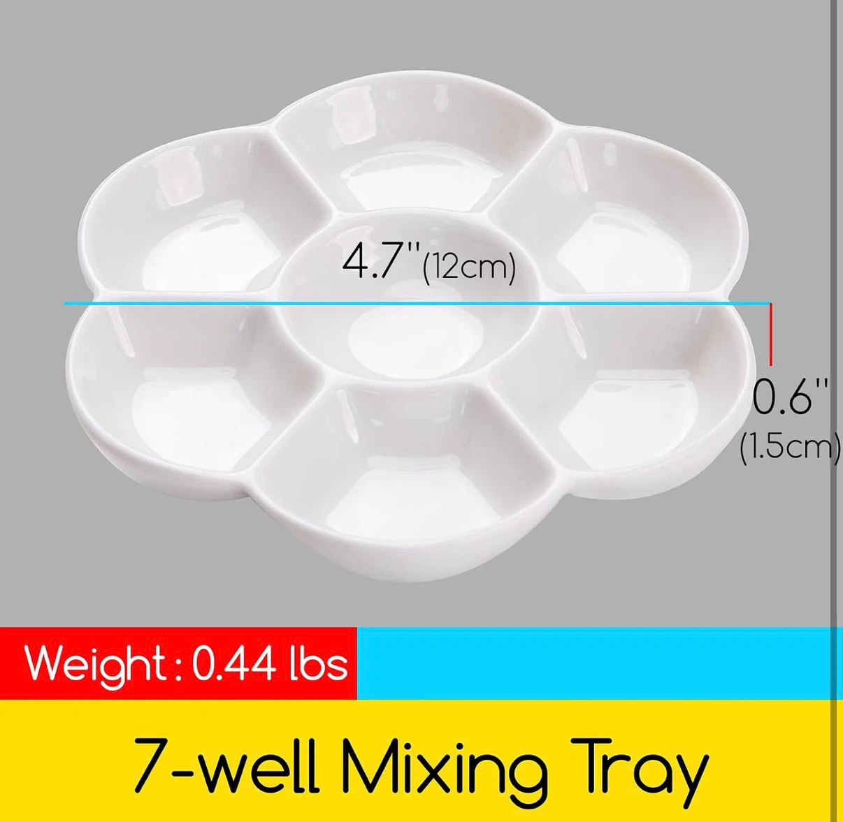 New MEEDEN Ceramic Watercolor Paint Palette: - photo 2