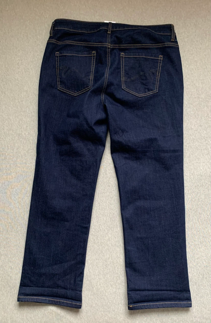 Santana Jeans Women's Dark Wash Denim ~  Size 12 - photo 2