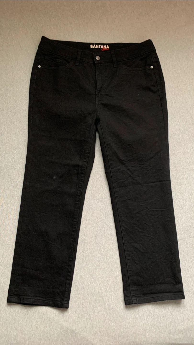 Santana Jeans Black ~ Size 12