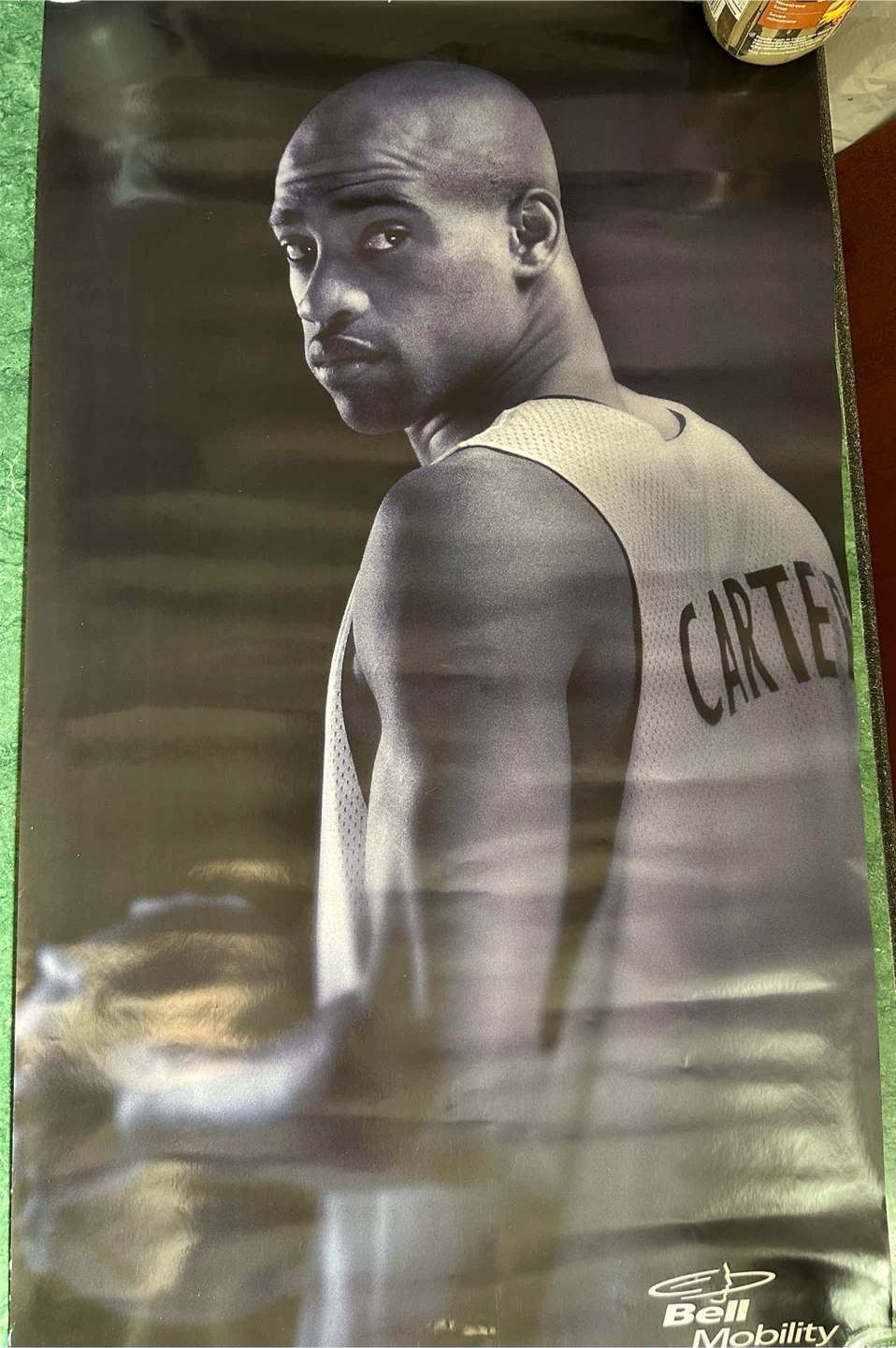 Vince Carter Toronto Raptors Bell Mobility Promotional Poster