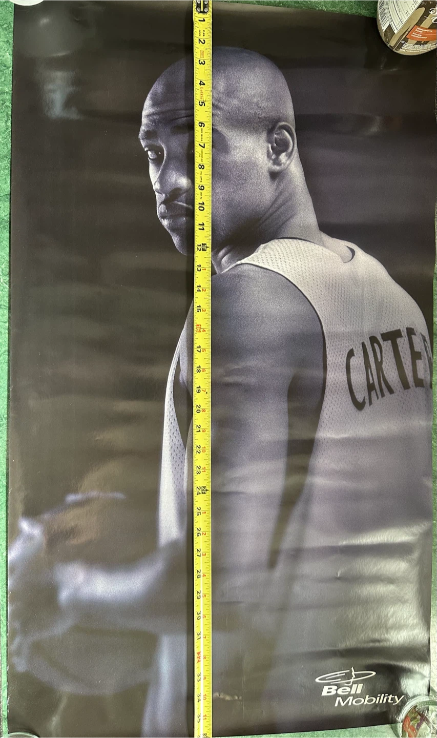 Vince Carter Toronto Raptors Bell Mobility Promotional Poster - photo 2