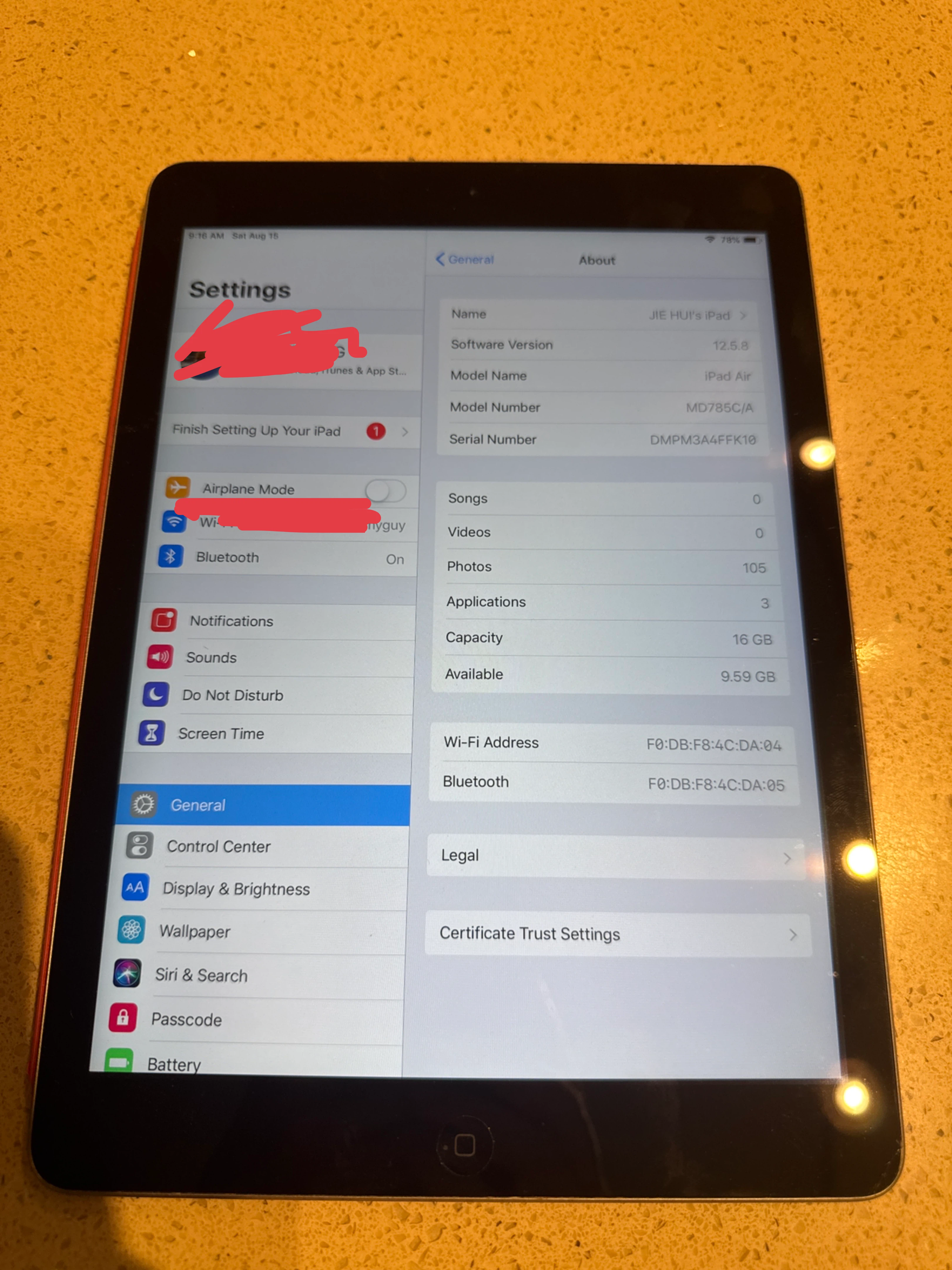 Apple iPad Air