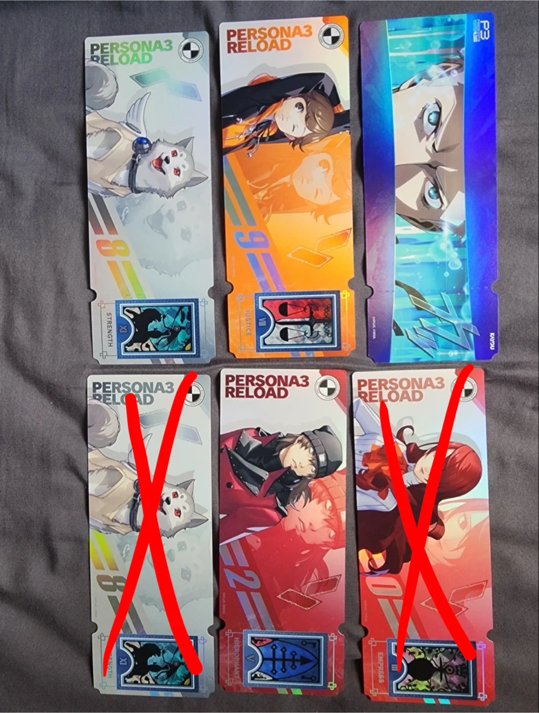 Persona 3 Reload Collectible Laser Tickets ⚽ - photo 2