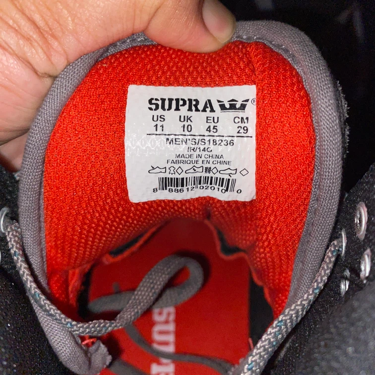 Sz. 11 Supra Skateboard Shoes Skytop Chad Muska - photo 5