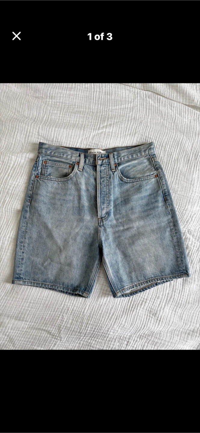 Aritzia Denim Forum  Shorts Size 27 - photo 5
